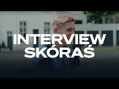 CLUB BRUGGE | 🎙️ MICHAL SKORAS | FIRST INTERVIEW |  2023-2024