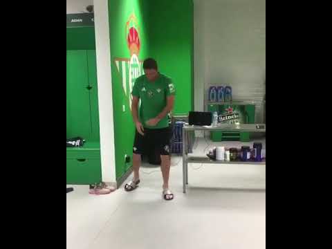 El baile de Joaquin del Betis!!