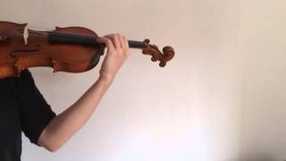Cambios de posición violín