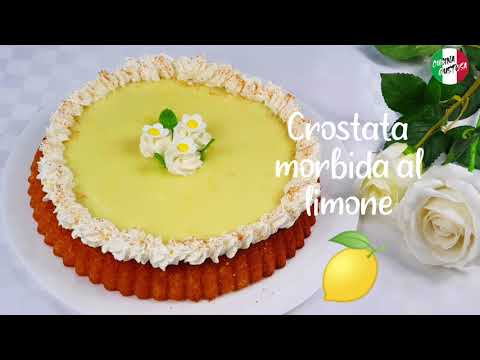 Crostata morbida al limone - Ricetta Facile