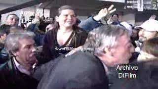 Nestor Kirchner arriba al Club Social y Deportivo Muñiz de San Miguel 2009