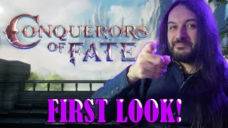 Conquerors of Fate | First Look At This HOMM Like Game | Turn Based Fantasy Strategy