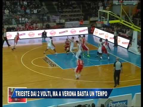 BASKET: TRIESTE DAI 2 VOLTI, A VERONA BASTA UN TEMPO