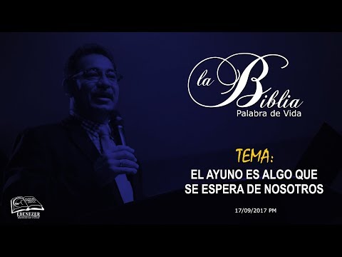 Pastor Fredy Zuleta - El Ayuno Es Algo Que Se Espera De Nosotros 170917 P.M