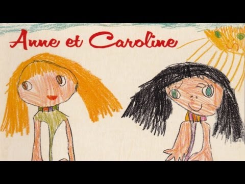 Anne et Caroline - Sur le chemin de l'école - Karaoké avec paroles