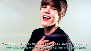 Justin Bieber - Love Me // Lyrics + Español // Video Official