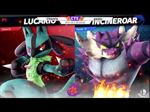 Clocktower Smash 66 - Winners - Cheerio (Lucario) vs. poots (Incineroar) - SSBU