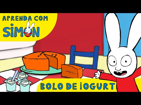 Capa de Simon *Receita de Bolo de Iogurte* Aprenda com Simon [Português Brasileiro]