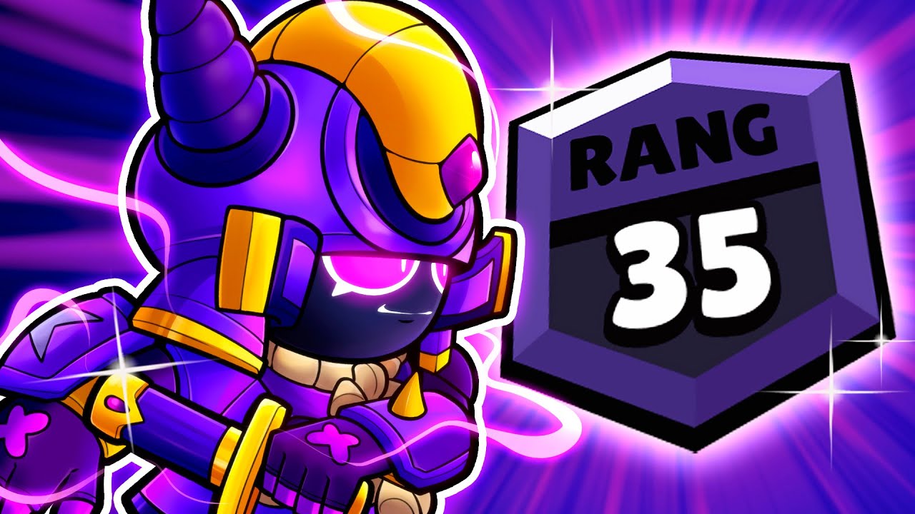j'ai MONTÉ mon D'JINN au RANG 35 (premier rang 35) avec YOUYOU et BROSTA - BRAWL STARS FR