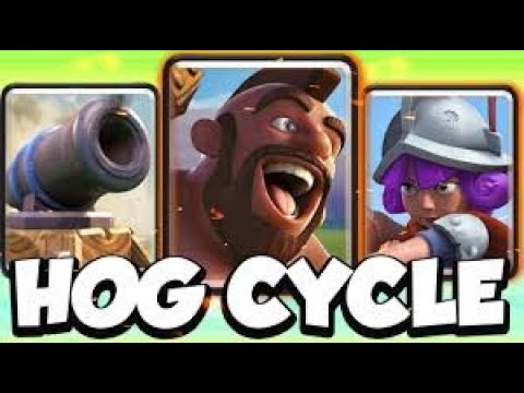 BEST 2.6 HOG CYCLE DECK in CLASH ROYALE