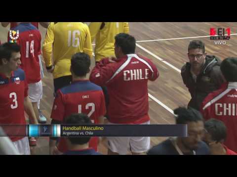JUSBA 2016 - Final Handball Masculino -  Argentina vs. Chile