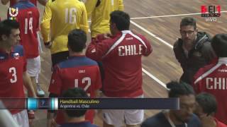 JUSBA 2016 - Final Handball Masculino -  Argentina vs. Chile
