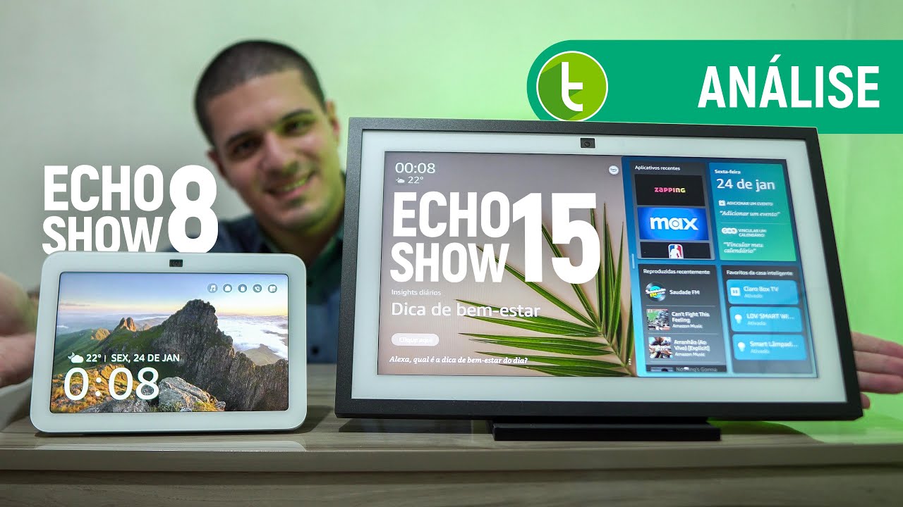 Miniatura da avaliação em vídeo de Amazon Echo Show 11 Smart Display Full HD com Alexa Grafite