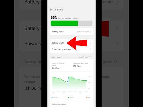 HOW TO ENABLE SMART CHARGING ON REALME ANDROID PHONE