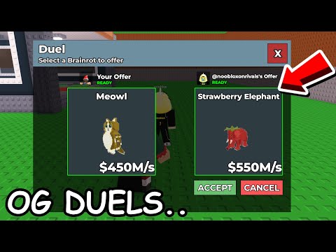 How To Win EVERY DUEL In Roblox Steal a Brainrot..