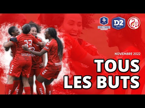🔴⚫TOUS LES BUTS DU MOIS DE NOVEMBRE: D2 Féminine (GPSO 92 ISSY)