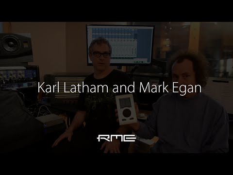 Karl Latham and Mark Egan about RME Audio