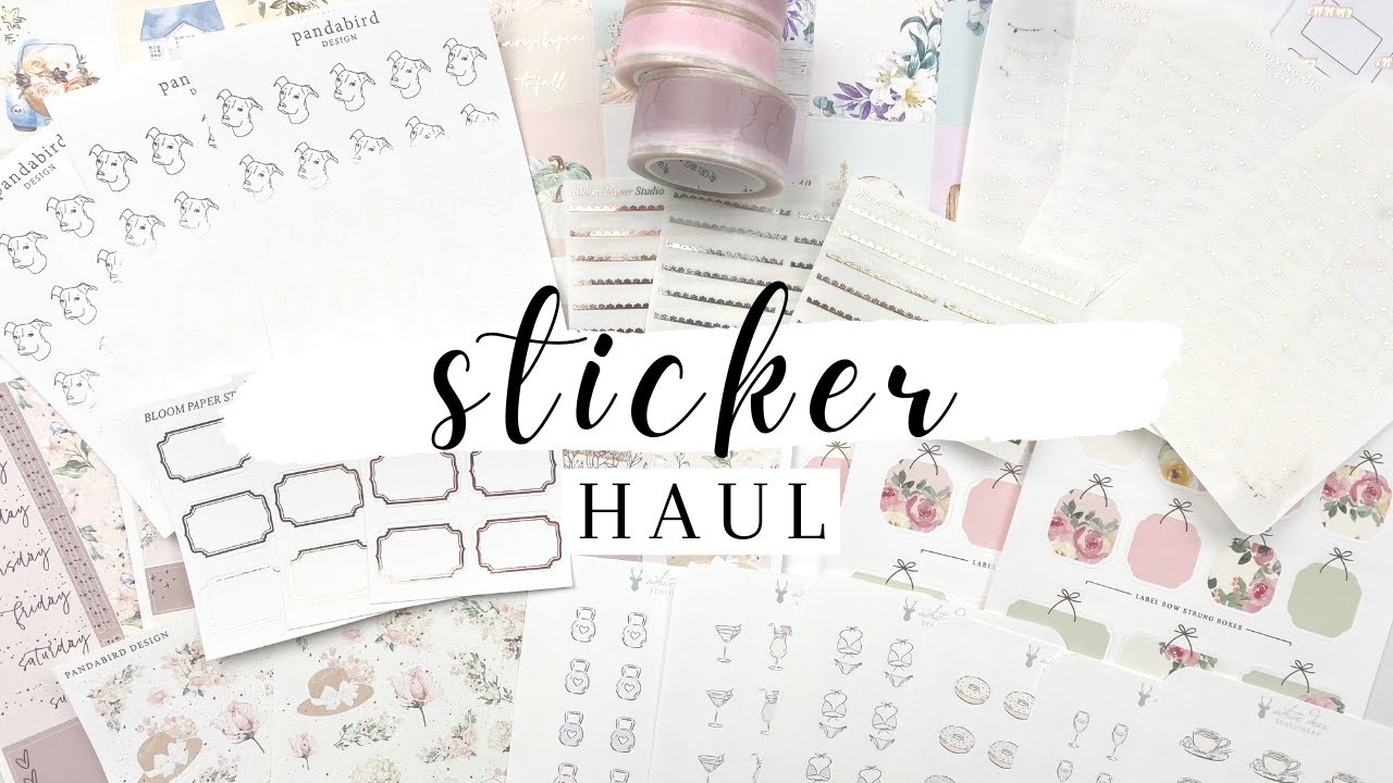 Sticker Haul | NEW Girl Boss Anna Ink Collection Swatch Boxes!