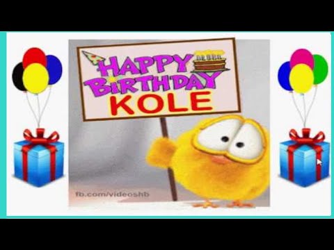 Happy Birthday KOLE