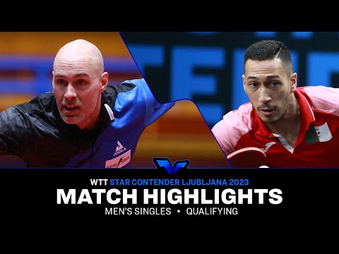 Daniel Habesohn vs Mehdi Bouloussa | MS Qual | WTT Star Contender Ljubljana 2023