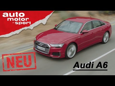 Audi A6 (2018) - exklusive Neuvorstellung / Test / Review | auto motor und sport