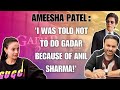 Why did Ameesha Patel not work with Shahrukh Khan?
