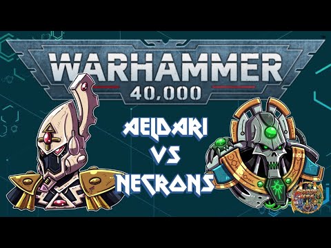 Warhammer 40,000 Battle Report: Aeldari vs Necrons