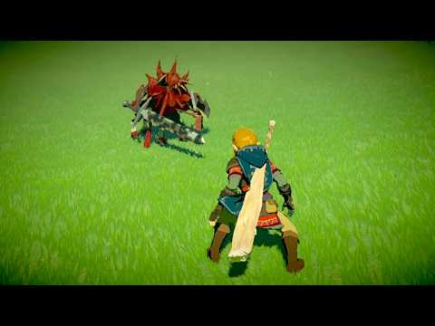 We made Lynels TINY in Tears of the Kingdom