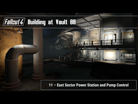 Fallout 4 - Building at Vault 88 (11 - East Sector Power Station and Pump Control)