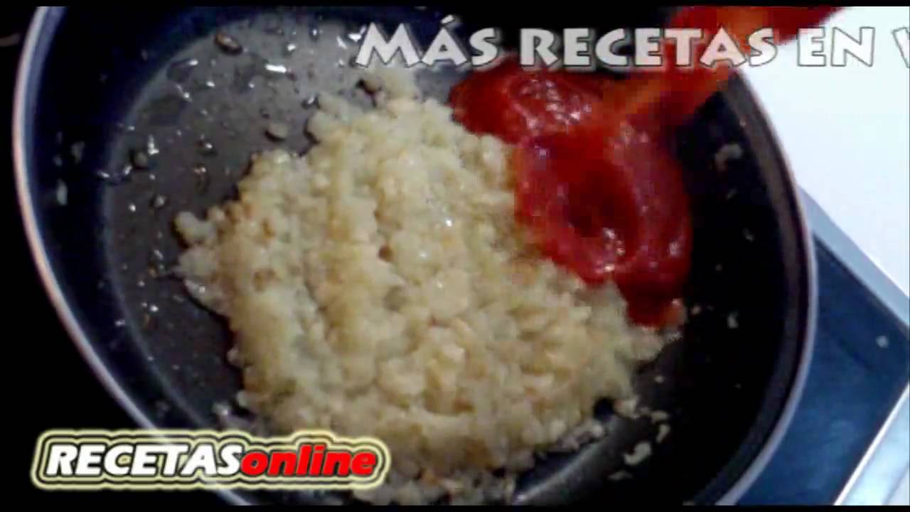 Albóndigas con tomate - Recetas de cocina RECETASonline