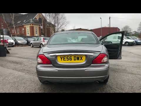 NOTTINGHAM LOT 13 JAGUAR X TYPE YE56DWX