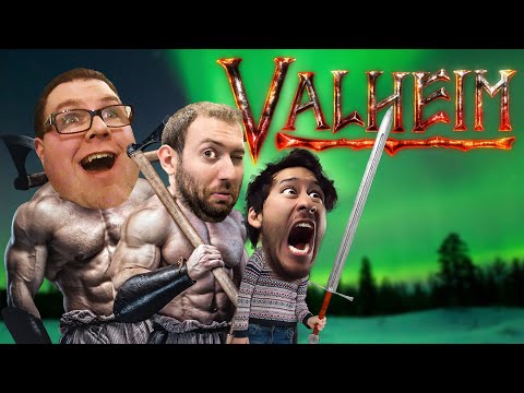 BEING VIKINGS w/ FRIENDS | Valheim
