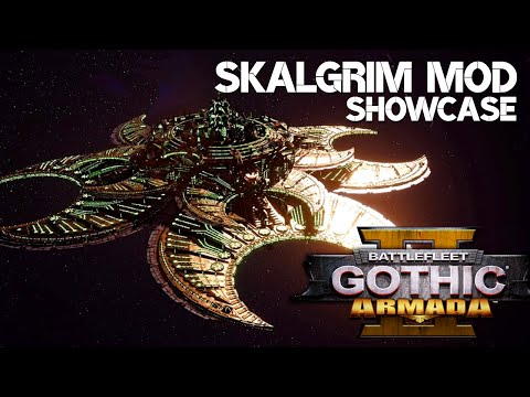 NEW TITAN: THRONE OF THE SILENT KING | Skalgrim Mod Showcase | Battlefleet Gothic: Armada 2