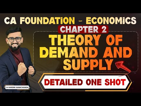 Chapter 2 Business Economics - Detailed ONE SHOT | CA Foundation Economics | CA Hardik Manchanda |