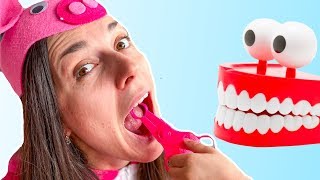 Going To The Dentist Song | This Kid Sofia Play Sing-Along to Nursery Rhymes Kids Songs