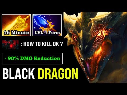 16MIN RADIANCE + LVL 4 ELDER DRAGON FORM AGHANIM MID DRAGON KNIGHT - ULTIMATE MONSTER 7.23E DOTA 2