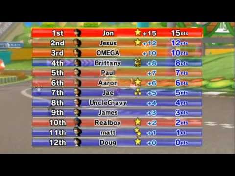 Mario Kart Wii -- Online Races 136: Here I Go, Up the Slope!