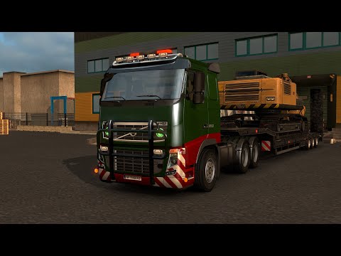 ETS 2 1.23 ProMods 2.02 Volvo FH16 650bhp Torino - Stuttgart
