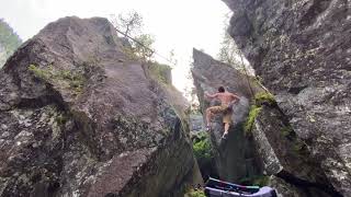 Video thumbnail of Schulte Arête. Magic Wood