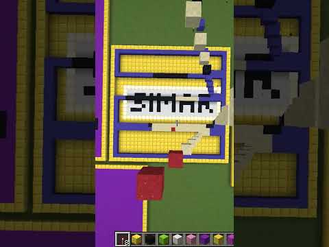 Minecraft Sand Art Surprise: Mickey Mouse Face!