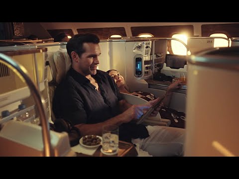 Emirates' 'Let the Holiday Continue' campaign.