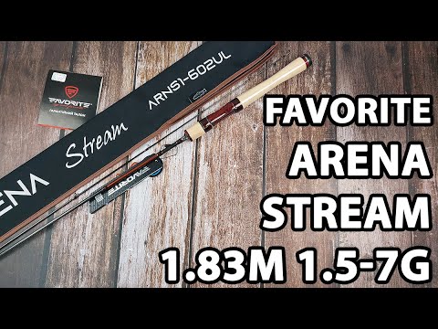 Спінінг Favorite Arena Stream ARNS1-602UL 1.83m 1.5-7g Fast