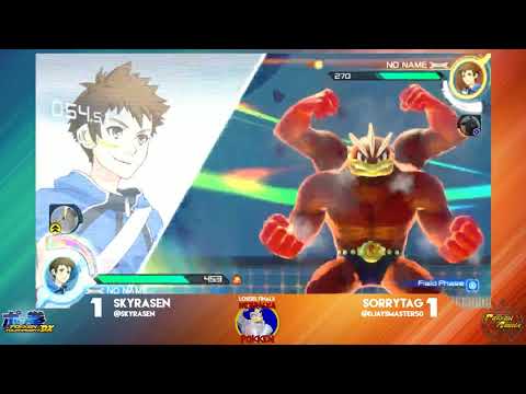 SkyRasen (Machamp) vs SorryTag (Croagunk/Chandelure) - Pokken at LWG - 4-10-18
