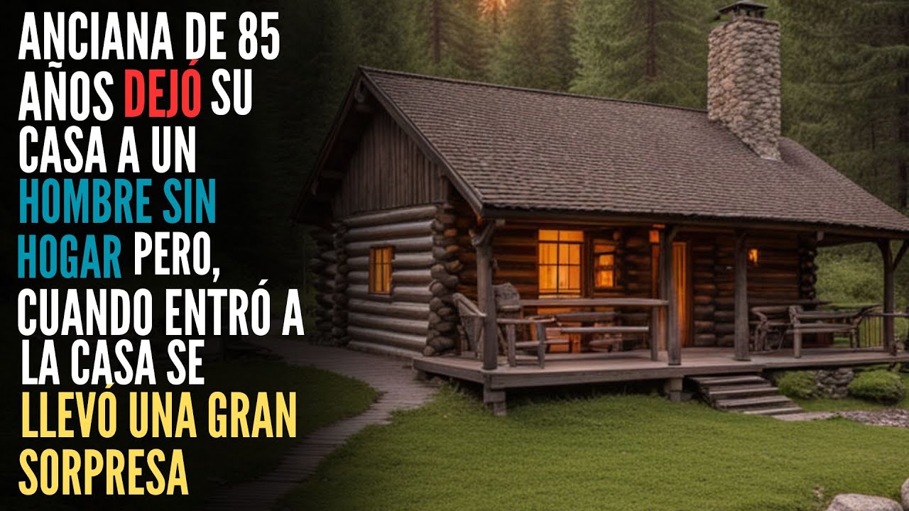 ANCIANA DE 85 AÑOS DEJÓ SU CASA A UN HOMBRE SIN HOGAR, PERO CUANDO ENTRÓ A LA CASA ...