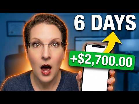 How I Made $2,700 in 6 Days With No Paid Ads