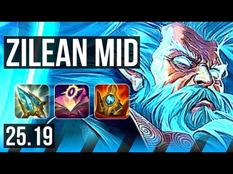 ZILEAN vs SYLAS (MID) | 6/0/15, Dominating | KR Master | 25.19