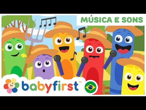Música Infantil Brasileira | Aprenda as Cores | Canções Infantis Compilação | Baby First Brasil
