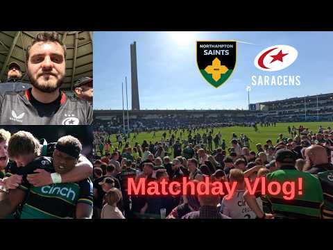 LAST MINUTE LOSS! | Northampton Saints vs Saracens