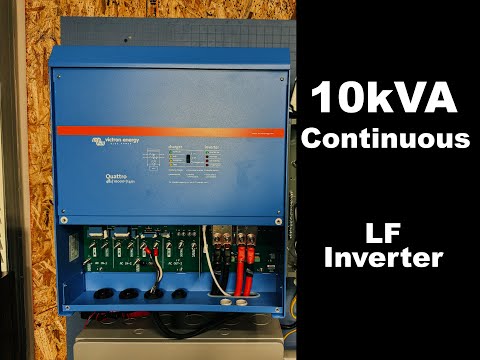 #victron Quattro 48v 10kVA Inverter Charger setup | #eg4 Wallmount #lifepo4