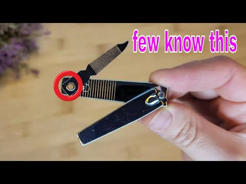 Sie werden Ihre NÄGEL nicht wie früher schneiden, nachdem Sie dieses Video angesehen haben